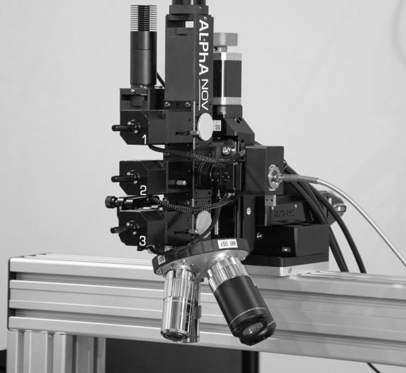 Photoemission bench eShard Alphanov